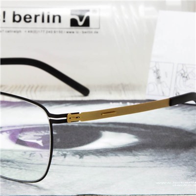 IB00013 - Оправа ic!Berlin Khamseen sun gold + футляр