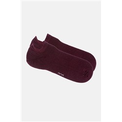 Avva Erkek Bordo Sneaker Çorap B008553