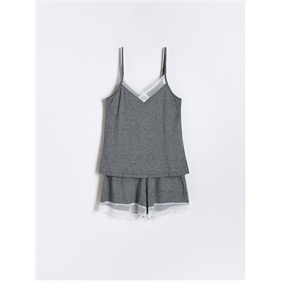 Schlafanzug mit Shorts