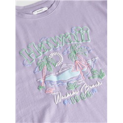 T-Shirt im Regular-Fit mit Applikation