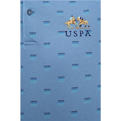 Erkek İndigo Polo Yaka Tişört