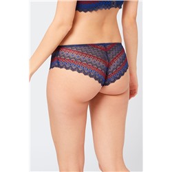 Shorty Icone Azul marino y burdeos