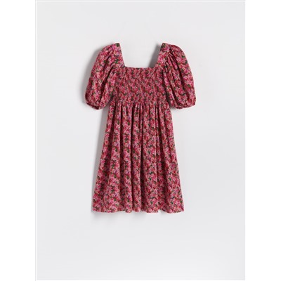 Jerseykleid mit Strukturmuster