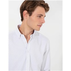 Siyah Slim Fit Uzun Kollu Gömlek