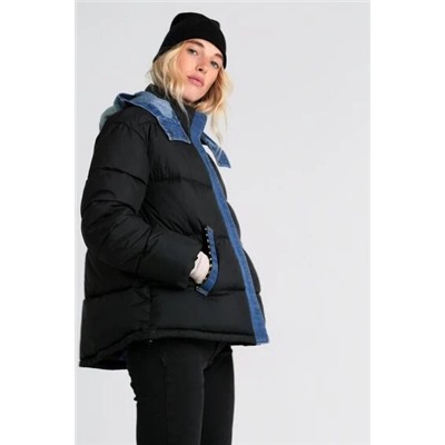 Chaqueta acolchada capucha
