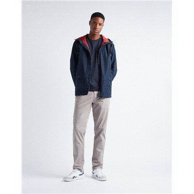 Hooded Nautical Parka, Men, Dark Blue