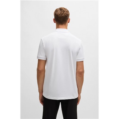 Regular-fit polo shirt with logo detail