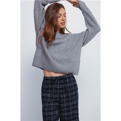 Pantalones jogger cuadros