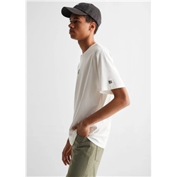 Camiseta mensaje bordado -  Niño | MANGO OUTLET España