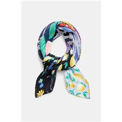 Foulard cuadrado patch digital