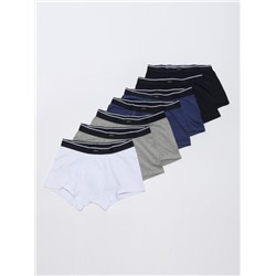 PACK OF 7 PLAIN BOXERS