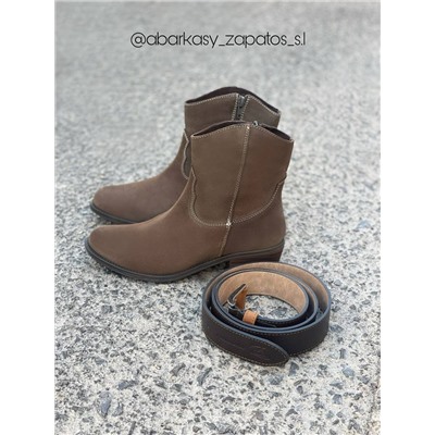 TEKILA 7103 Taupe+Ab.Zapatos Pelle NAPA (200-2-3) MARRON АКЦИЯ
