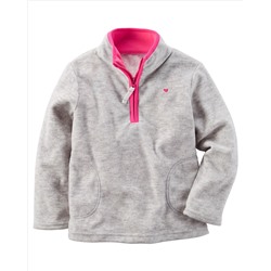 Half-Zip Fleece Pullover