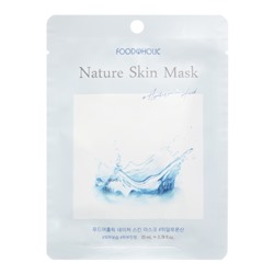 FOODAHOLIC NATURE SKIN MASK #HYALURONIC ACID Тканевая маска для лица с гиалуроновой кислотой 23г