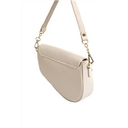 Bolso de piel Beige y dorado - Firenze Artegiani