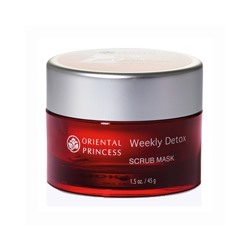 Скраб-детокс для лица Oriental Princess Weekly Detox 45 гр/Oriental Princess Weekly Detox Scrub Mask 45 gr