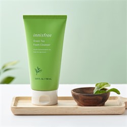 Green Tea Foam Cleanser, Пенка для умывания с экстрактом зеленого чая