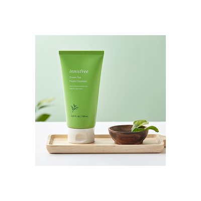 Green Tea Foam Cleanser, Пенка для умывания с экстрактом зеленого чая