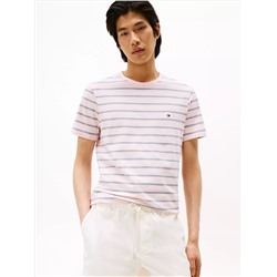 Stripe Stretch-Cotton Extra Slim T-Shirt