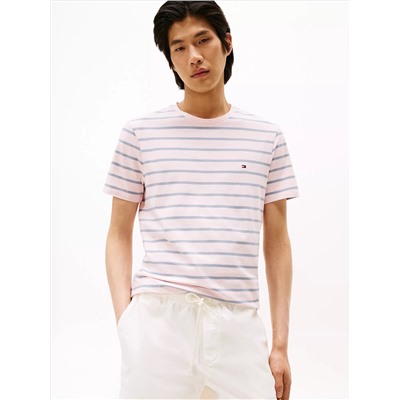 Stripe Stretch-Cotton Extra Slim T-Shirt