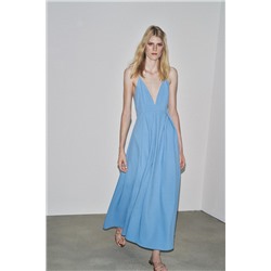 ZW COLLECTION LONG DRESS WITH TIES