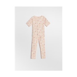 Zweiteiliges Pyjama-Set mit Muster