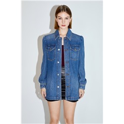 Camisa vaquera Azul