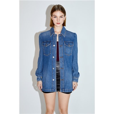 Camisa vaquera Azul