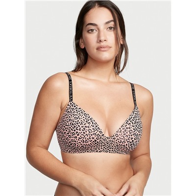 THE T-SHIRT Logo Strap Wireless Bra