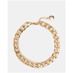 Link Chain Anklet Gold