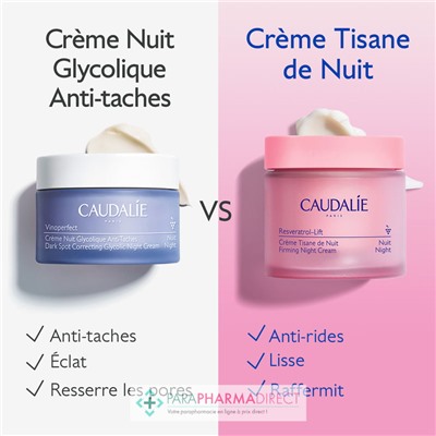 Caudalie Resveratrol-Lift - Crème Tisane de Nuit 50ml