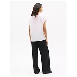 Dolman-Sleeve Crewneck Pocket T-Shirt