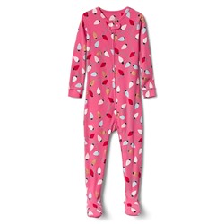 Festive lights footed sleep one-piece