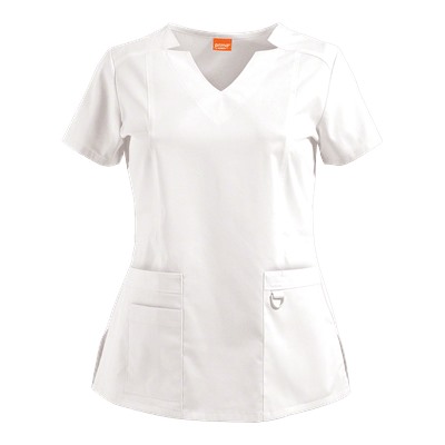 Barco Prima Scrubs 3 Pocket V-neck Top