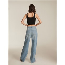 Jeans im Straight-Fit mit langem Bein