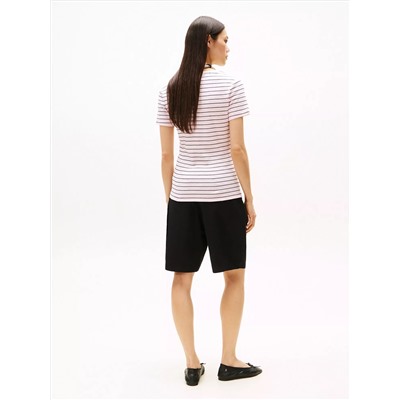 Stripe V-Neck Favorite T-Shirt