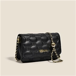 GUSEES Small Crossbody Bags Quilted Purses for Women Lightweight Leather Handbags Shoulder Bag