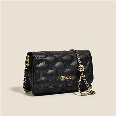 GUSEES Small Crossbody Bags Quilted Purses for Women Lightweight Leather Handbags Shoulder Bag