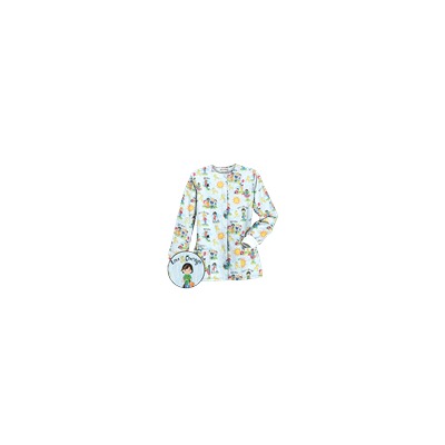 UA Golden Children White Print Scrub Jacket