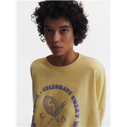 Bedrucktes Sweatshirt