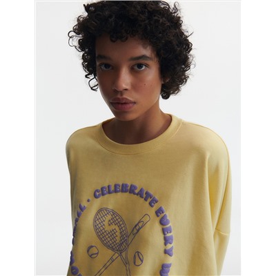 Bedrucktes Sweatshirt
