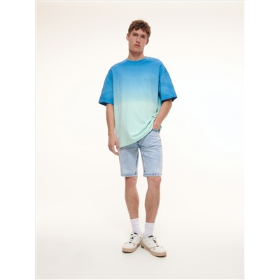 Shorts im Regular-Fit aus Denim