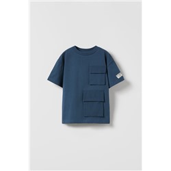CAMISETA BOLSILLOS COMBINADA