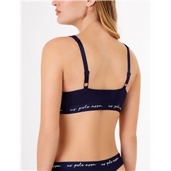 3PK MOLDED CUP CLOSED BACK BRAS WITH ADJUSTABLE STRAPS