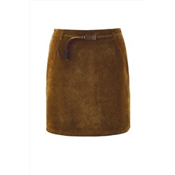 Camel Denim Büyük Beden Etek TBBAW26AZ00035