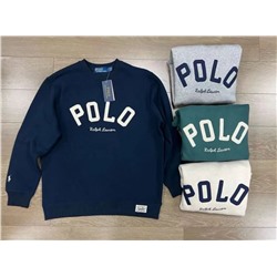 Свободная повседневная толстовка с длинными рукавами  RALPH LAURE*N ОРИГИНАЛ!