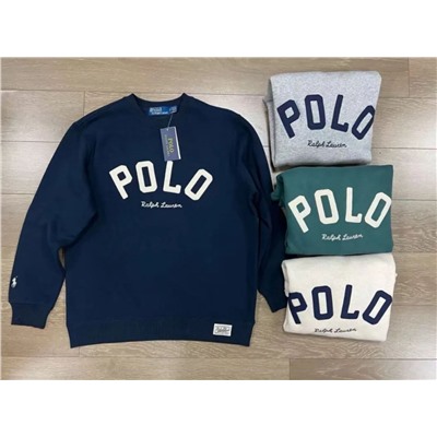 Свободная повседневная толстовка с длинными рукавами  RALPH LAURE*N ОРИГИНАЛ!