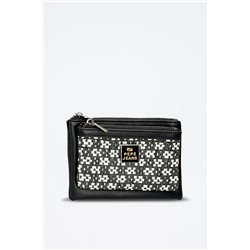 Monedero Lana Beige y negro