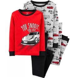 Carter's | Kid 4-Piece 100% Snug Fit Cotton PJs