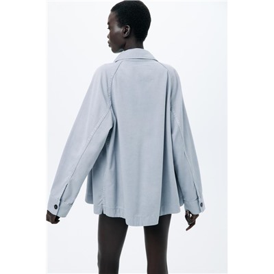 ZW COLLECTION OVERSIZE OVERSHIRT WITH POCKETS